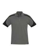 Men's Polo - Ash/Black 