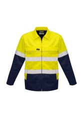 Men's Cotton Drill Jacket - Yellow 
